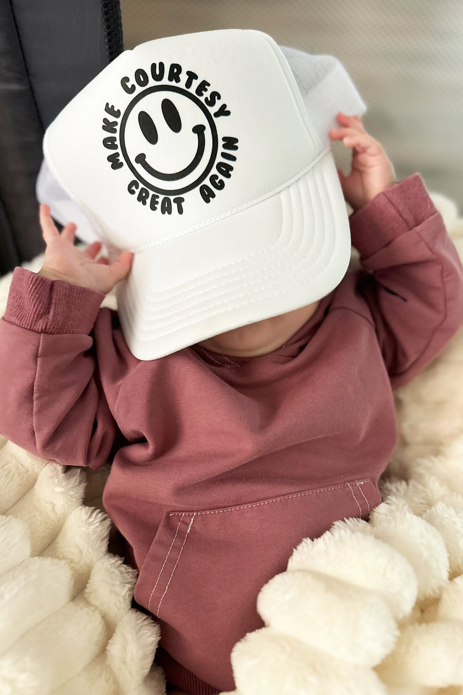 Make Courtesy Great Again - Trucker Hat