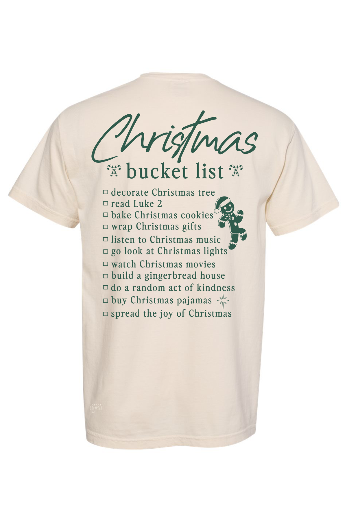Christmas Bucket List - Unisex Tee